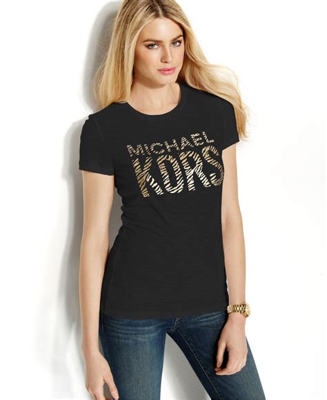 michael kors t shirt damen|Michael Kors long sleeve shirt.